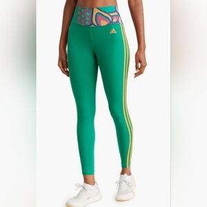 Adidas Farm Rio Essentials 7/8 Women Training Tight Green/Multi